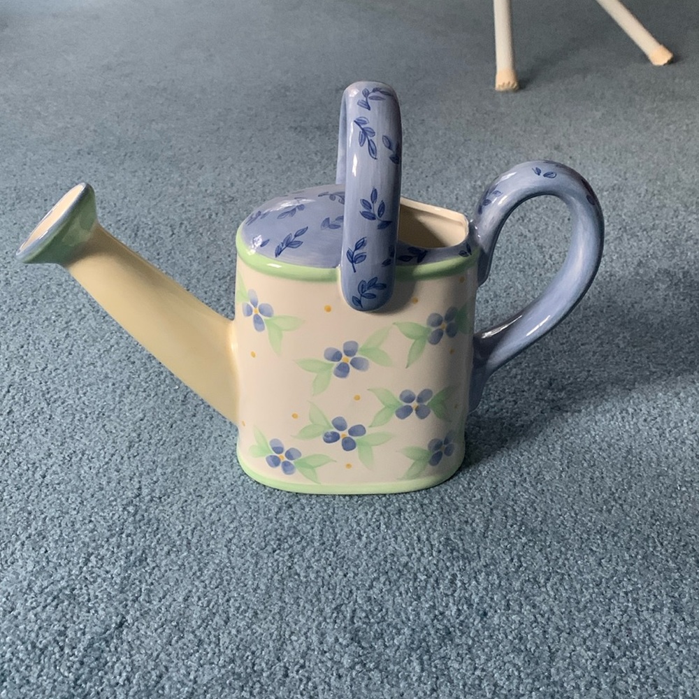 Pfaltzgraff ceramic water can beverage pitcher, never used